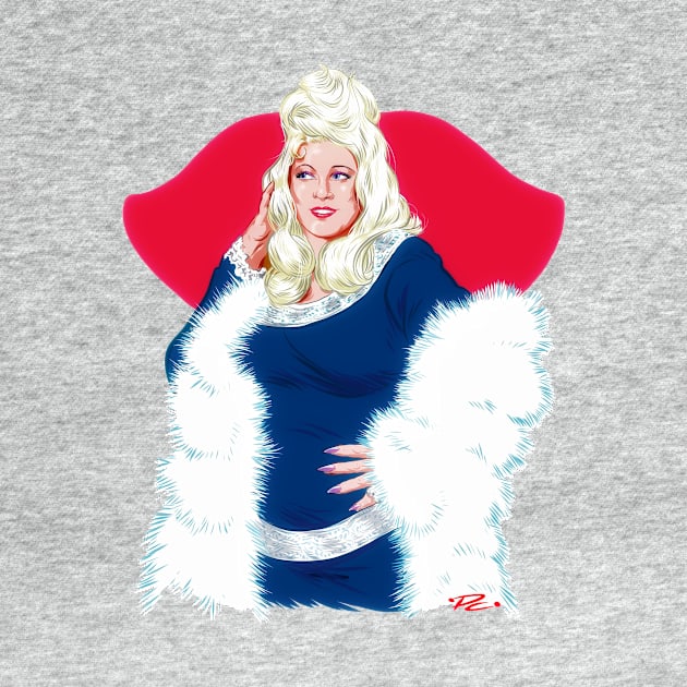 Mae West - An illustration by Paul Cemmick by PLAYDIGITAL2020